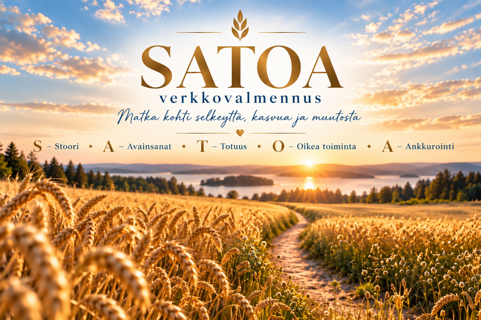 SATOA- verkkovalmennus by Rohkeasydän Valmennus